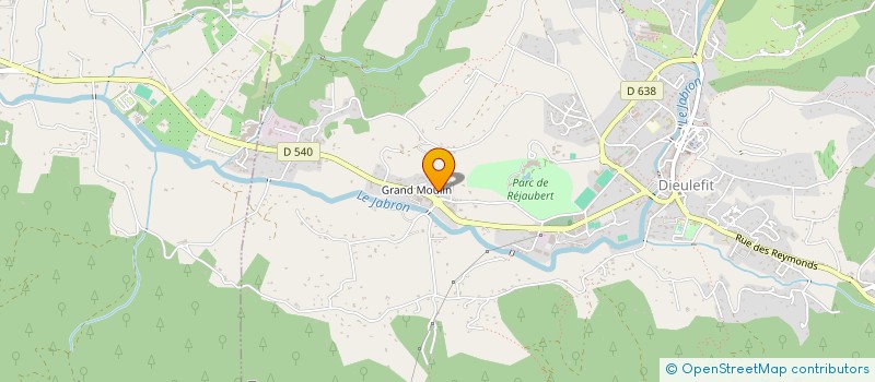 localisation de l'entreprise MONSIEUR ANTHONY BERGE  DIEULEFIT