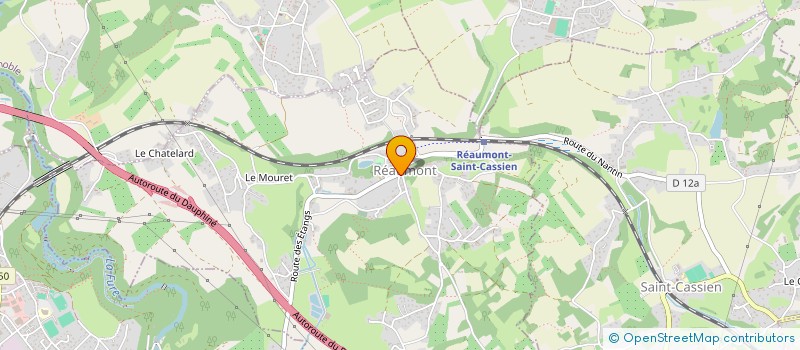 localisation de l'entreprise MONSIEUR ANTHONY BERGER  REAUMONT