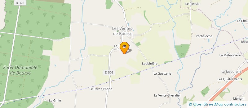 localisation de l'entreprise MONSIEUR ANTHONY BERNARDIN à LES VENTES DE BOURSE
