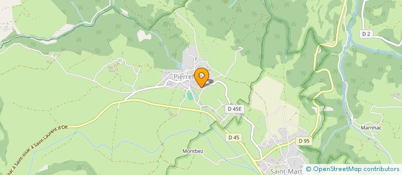 localisation de l'entreprise MONSIEUR ANTHONY BERNIE  PIERREFICHE