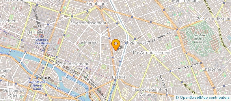 localisation de l'entreprise MONSIEUR ANTHONY BERT  PARIS