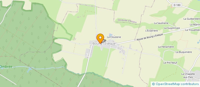 localisation de l'entreprise MONSIEUR ANTHONY BERTHELOT  BOURG-L'EVEQUE