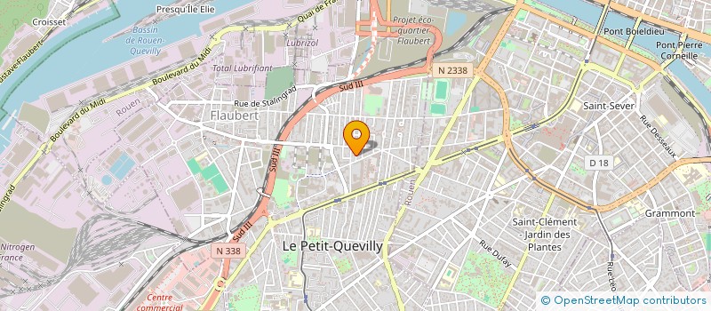 localisation de l'entreprise MONSIEUR ANTHONY BERTHELOT  LE PETIT-QUEVILLY