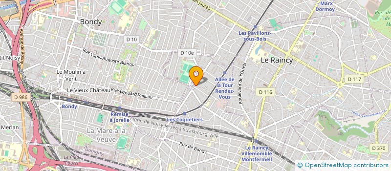 localisation de l'entreprise MONSIEUR ANTHONY BERTHEUIL  VILLEMOMBLE