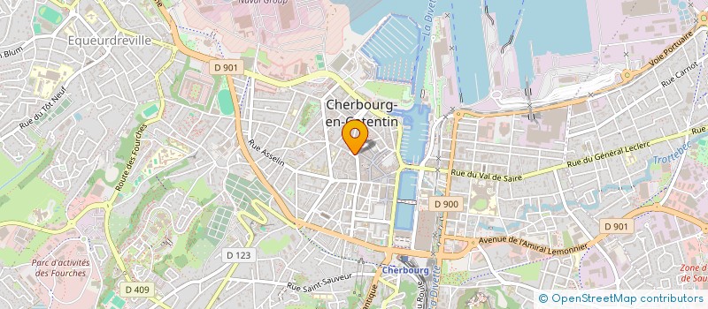 localisation de l'entreprise MONSIEUR ANTHONY BERTHOU  CHERBOURG-EN-COTENTIN