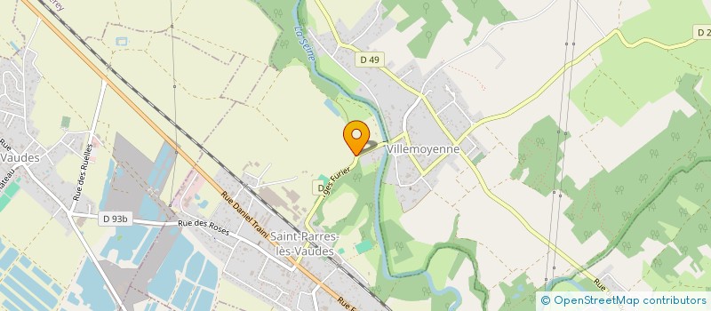 localisation de l'entreprise MONSIEUR ANTHONY BERTON  SAINT-PARRES-LES-VAUDES