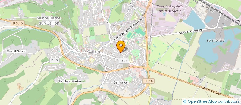 localisation de l'entreprise MONSIEUR ANTHONY BESCHON à GAILLON