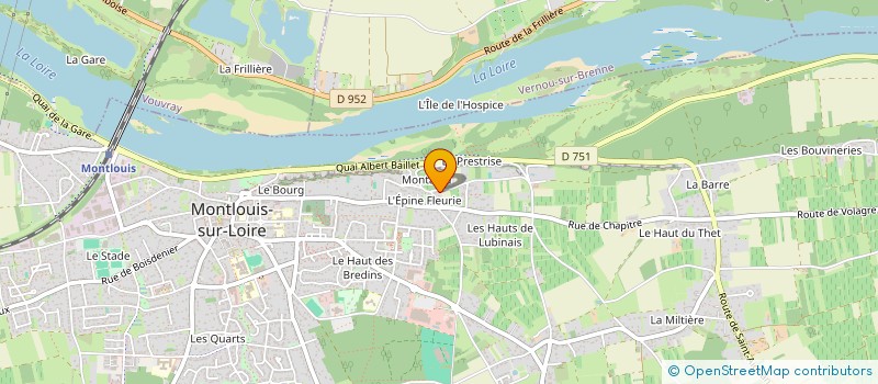 localisation de l'entreprise MONSIEUR ANTHONY BESSA DA SILVA  CHANCEAUX-SUR-CHOISILLE