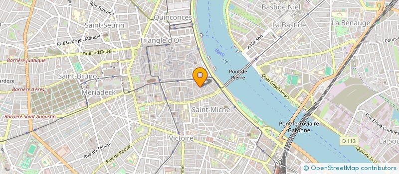 localisation de l'entreprise MONSIEUR ANTHONY BESSE  BORDEAUX