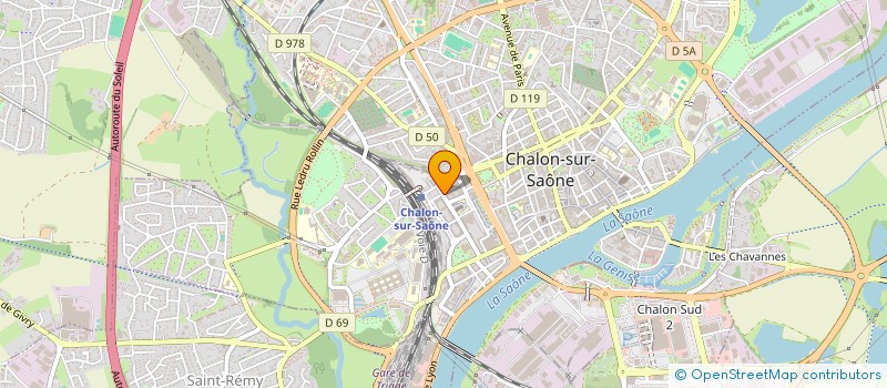 localisation de l'entreprise MONSIEUR ANTHONY BIFARINI LOYER  CHALON-SUR-SAONE