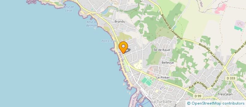 localisation de l'entreprise MONSIEUR ANTHONY BILLARD  LA TURBALLE