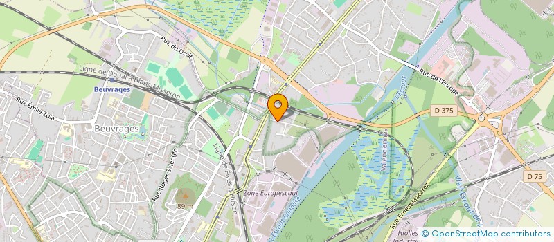 localisation de l'entreprise MONSIEUR ANTHONY BILLOIRE  BRUAY-SUR-L'ESCAUT