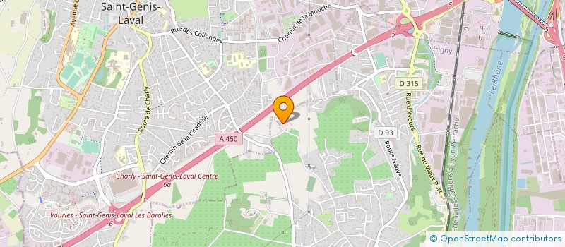 localisation de l'entreprise MONSIEUR ANTHONY BILLOTET  IRIGNY