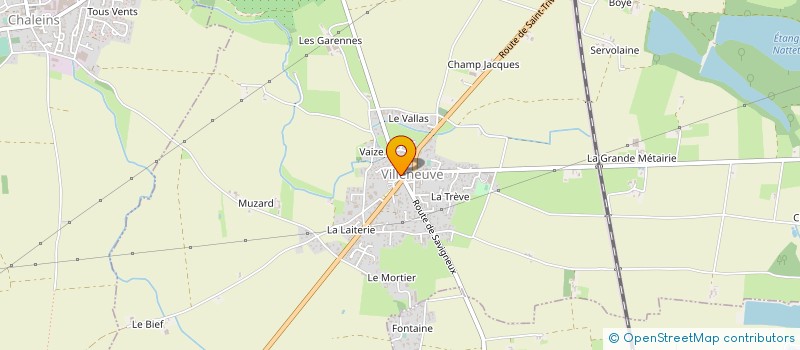 localisation de l'entreprise MONSIEUR ANTHONY BILLOTET  VILLENEUVE