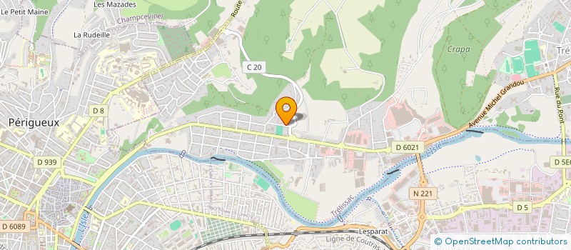 localisation de l'entreprise MONSIEUR ANTHONY BILOUS  TRELISSAC