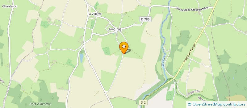 localisation de l'entreprise MONSIEUR ANTHONY BIRD  AVOINE