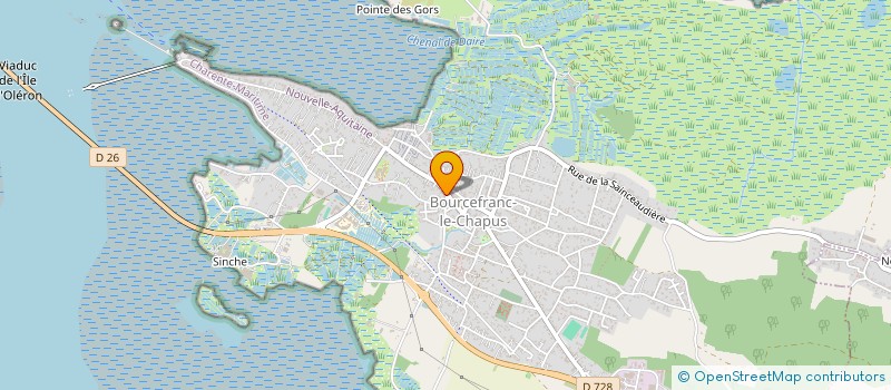 localisation de l'entreprise MONSIEUR ANTHONY BLANC  BOURCEFRANC-LE-CHAPUS