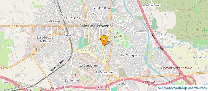 localisation de l'entreprise MONSIEUR ANTHONY BLANC à SALON-DE-PROVENCE