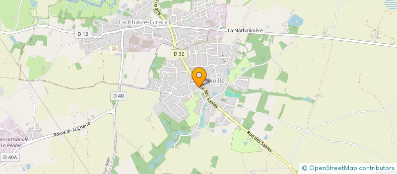 localisation de l'entreprise MONSIEUR ANTHONY BLANDIN à LANDEVIEILLE