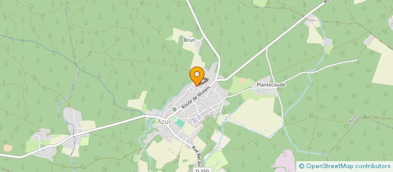 localisation de l'entreprise MONSIEUR ANTHONY BLIN  AZUR