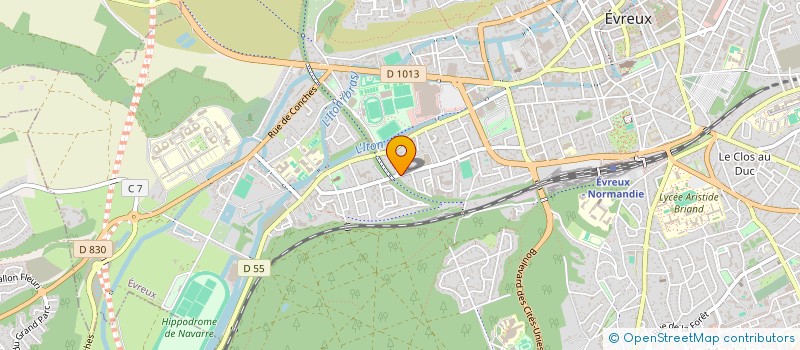 localisation de l'entreprise MONSIEUR ANTHONY BLIN  EVREUX