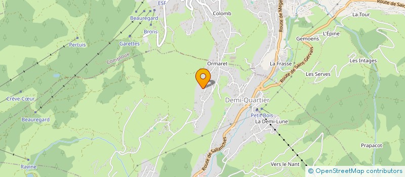 localisation de l'entreprise MONSIEUR ANTHONY BLONDET  CORDON