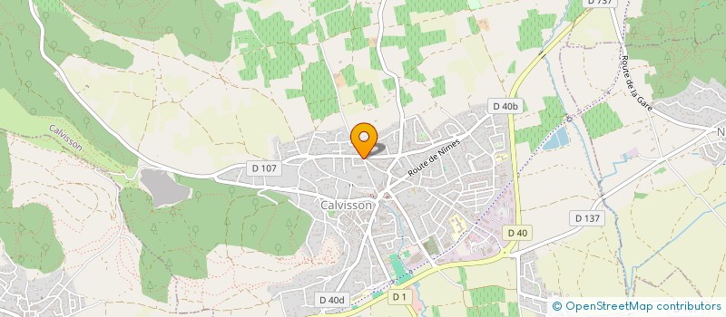 localisation de l'entreprise MONSIEUR ANTHONY BOIVIN  CALVISSON