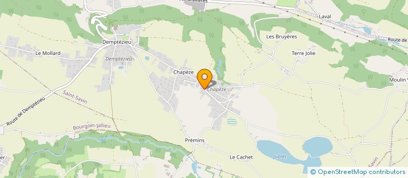 localisation de l'entreprise MONSIEUR ANTHONY BOLDIZAR à SAINT-SAVIN