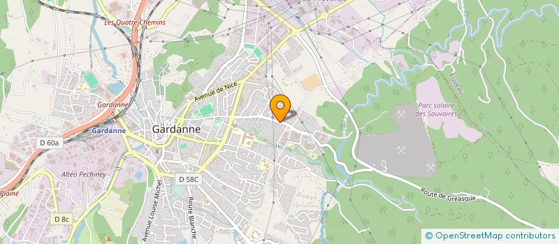 localisation de l'entreprise MONSIEUR ANTHONY BONIFACIO à GARDANNE