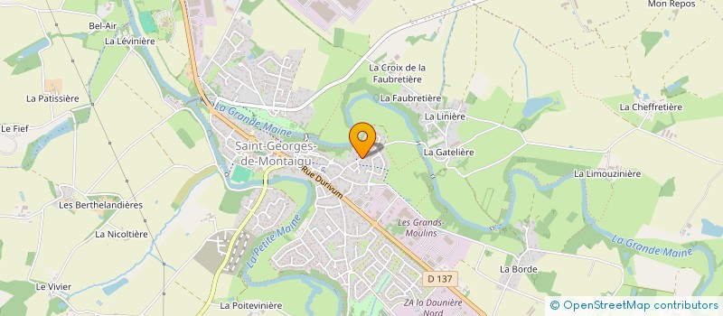 localisation de l'entreprise MONSIEUR ANTHONY BONNET à MONTAIGU-VENDEE