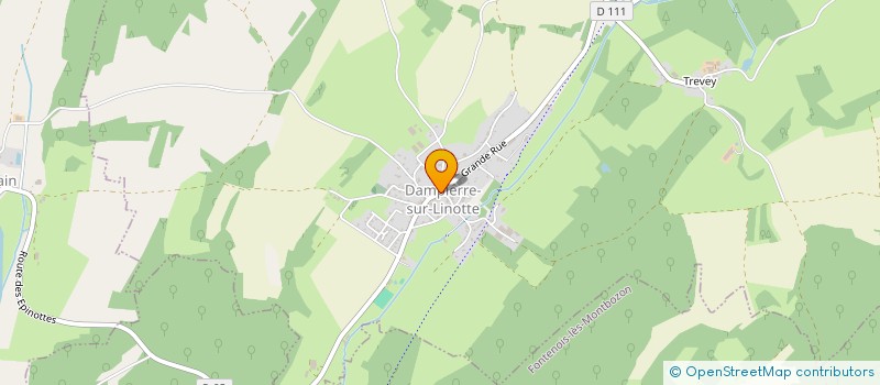 localisation de l'entreprise MONSIEUR ANTHONY BONNET  DAMPIERRE-SUR-LINOTTE