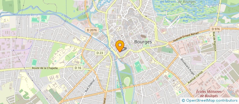 localisation de l'entreprise MONSIEUR ANTHONY BONY à BOURGES