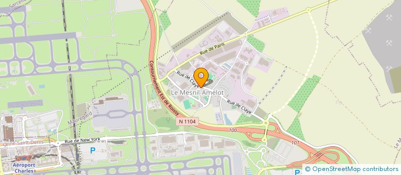 localisation de l'entreprise MONSIEUR ANTHONY BOOKER  LE MESNIL-AMELOT