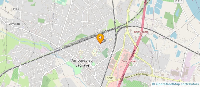 localisation de l'entreprise MONSIEUR ANTHONY BORDET à AMBARES-ET-LAGRAVE
