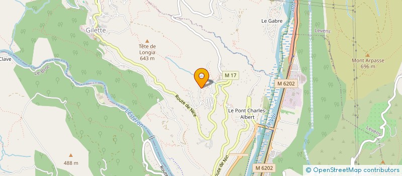 localisation de l'entreprise MONSIEUR ANTHONY BORDINO  GILETTE