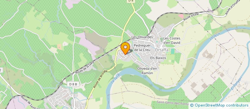 localisation de l'entreprise MONSIEUR ANTHONY BORGHI  ORTAFFA