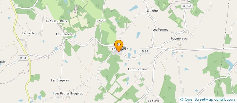localisation de l'entreprise MONSIEUR ANTHONY BORTOLUZZI à ORADOUR-SUR-VAYRES
