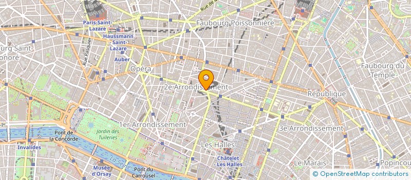 localisation de l'entreprise MONSIEUR ANTHONY BOSSARD  PARIS