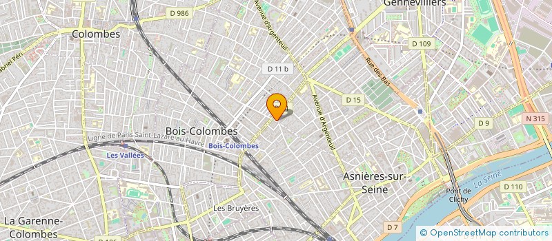 localisation de l'entreprise MONSIEUR ANTHONY BOTTIN à ASNIERES-SUR-SEINE