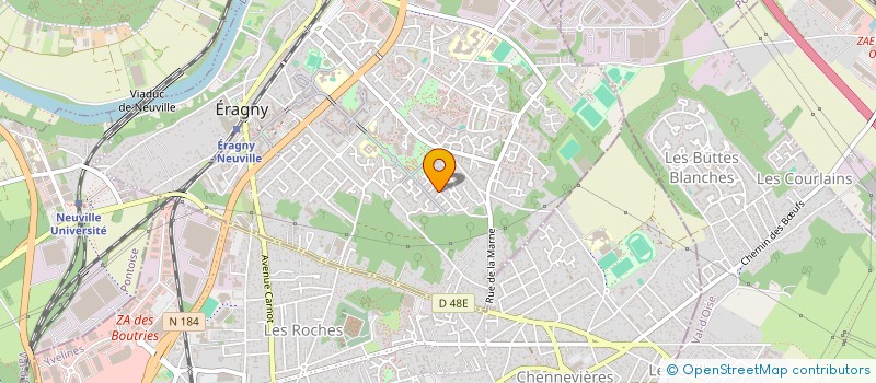 localisation de l'entreprise MONSIEUR ANTHONY BOUE  ERAGNY