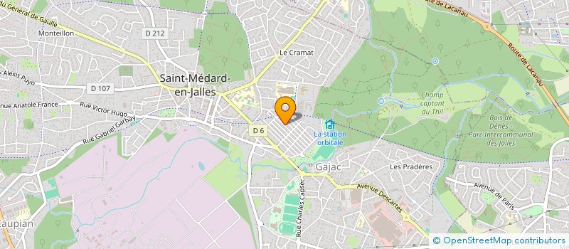 localisation de l'entreprise MONSIEUR ANTHONY BOUEY à SAINT-MEDARD-EN-JALLES