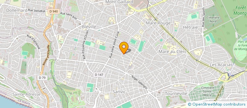 localisation de l'entreprise MONSIEUR ANTHONY BOUILLARD à LE HAVRE