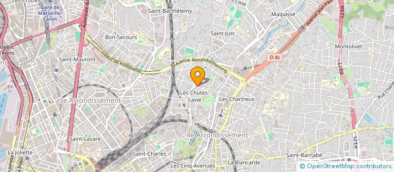 localisation de l'entreprise MONSIEUR ANTHONY BOULEMAR à MARSEILLE
