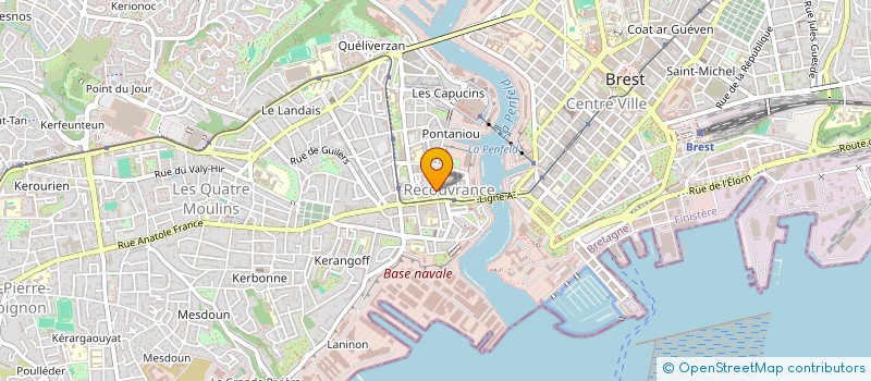 localisation de l'entreprise MONSIEUR ANTHONY BOULIC à BREST