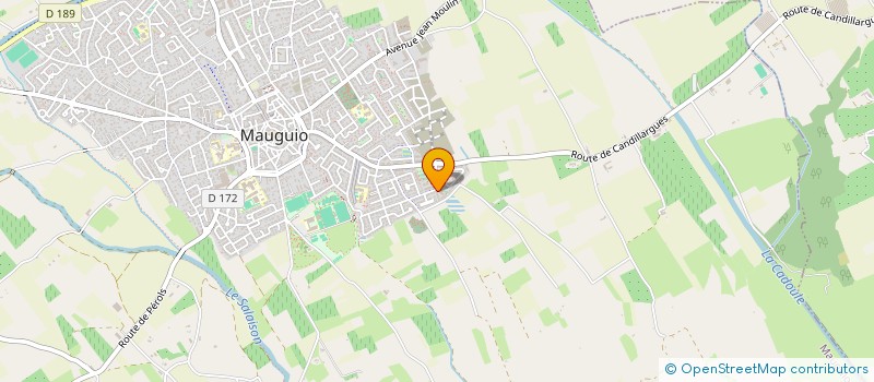 localisation de l'entreprise MONSIEUR ANTHONY BOULLEN  MAUGUIO