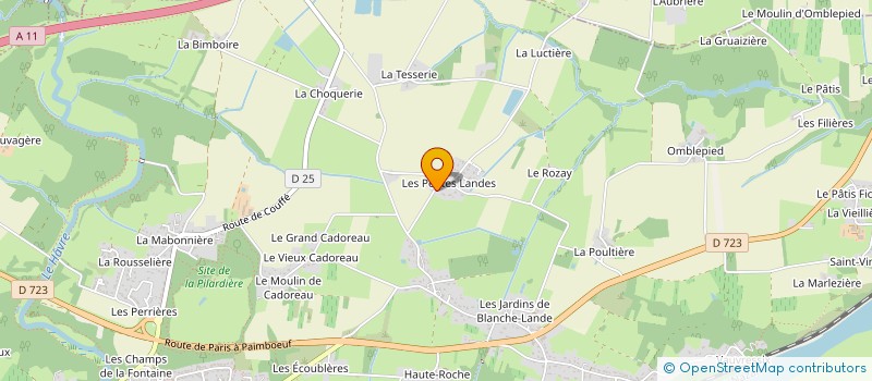 localisation de l'entreprise MONSIEUR ANTHONY BOUREAU à OUDON