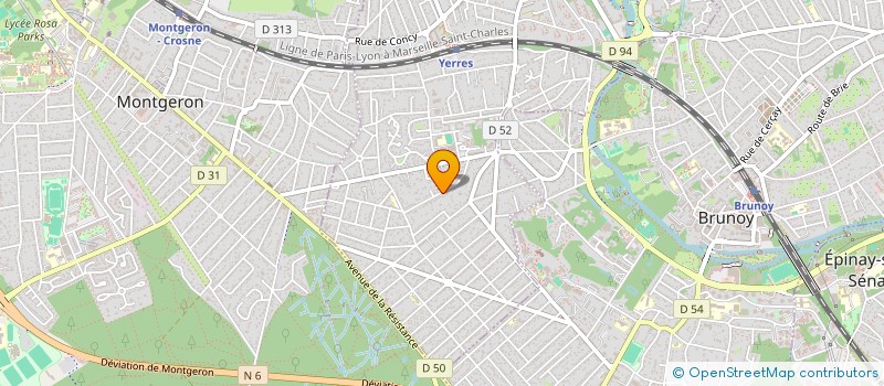 localisation de l'entreprise MONSIEUR ANTHONY BOURGEOIS  YERRES