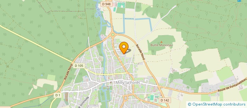 localisation de l'entreprise MONSIEUR ANTHONY BOURGUIGNON à MILLY-LA-FORET
