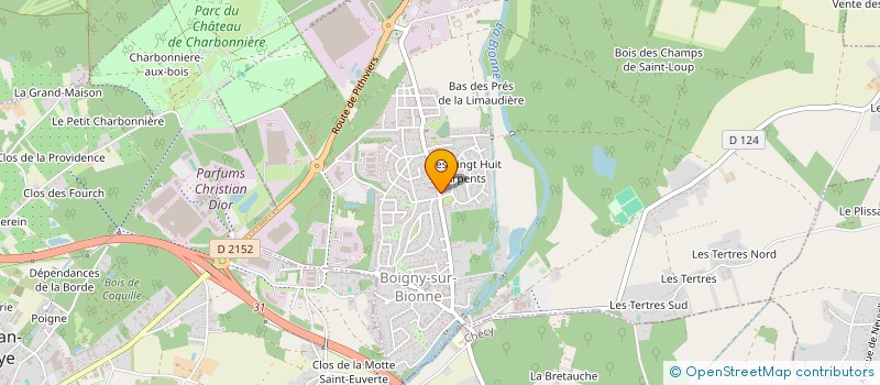 localisation de l'entreprise MONSIEUR ANTHONY BOURREAU  BOIGNY-SUR-BIONNE