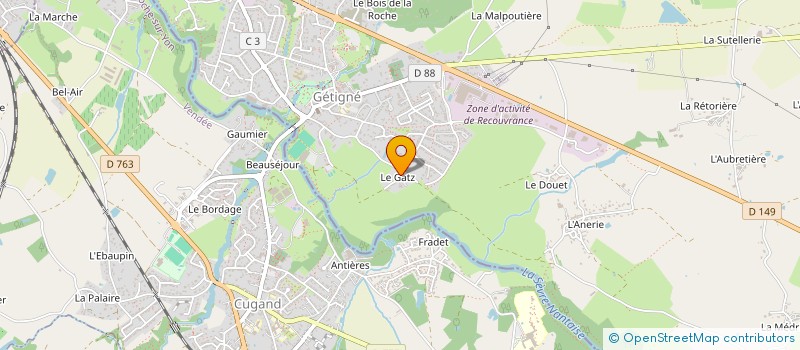 localisation de l'entreprise MONSIEUR ANTHONY BOUTEILLER à GETIGNE
